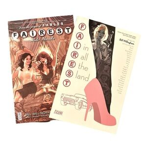 Fairest in all the land & Fairest wide awake by Bill Willingham graphic novels
